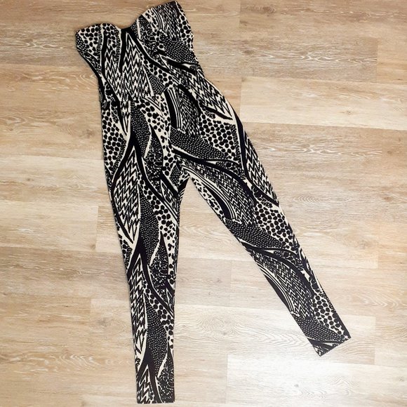 Strapless Sweetheart neckline Jumpsuit Size M - Picture 2 of 4